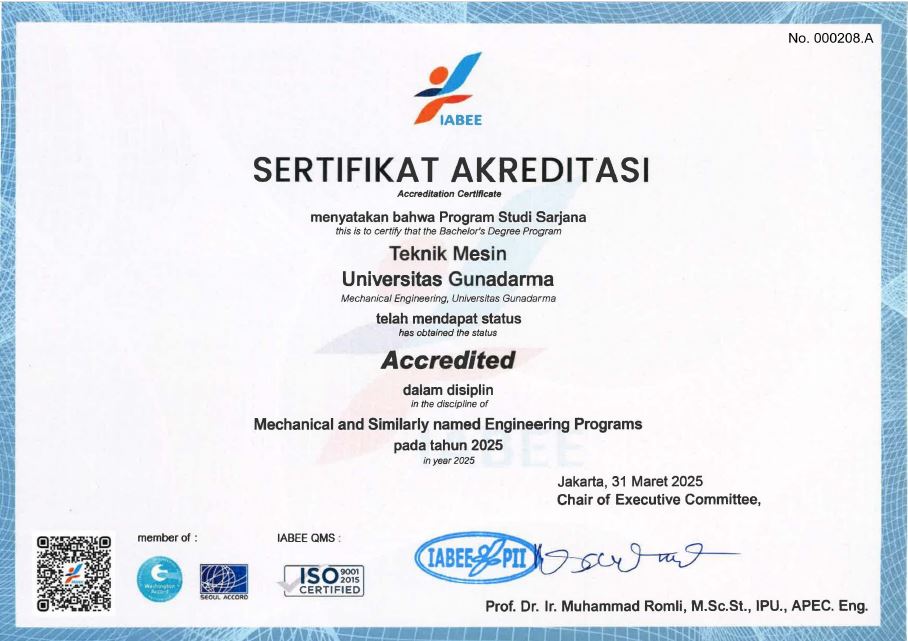 AKREDITASI IABEE 2025 AKREDITASI IABEE 2025